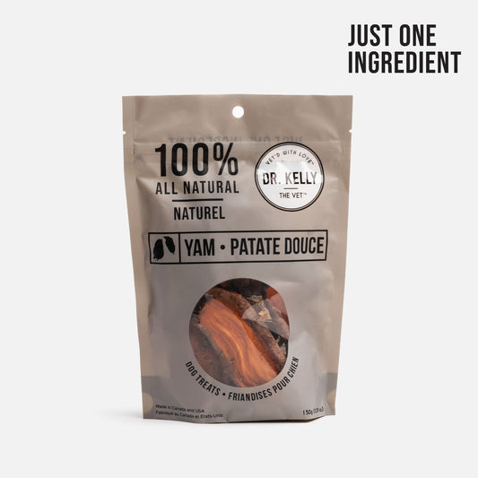 Dr. Kelly The Vet 100% Natural Dog Treats - Sweet Potato